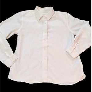 Vintage Christopher and banks blouse. Med white nwot